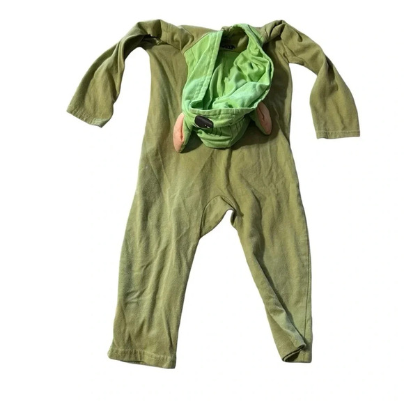Star Wars The Mandalorian The Child Infant Baby Boys Zip Up Cosplay Cost… - Picture 2 of 4